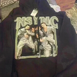 *NSYNC hoodie sweatshirt large nwt